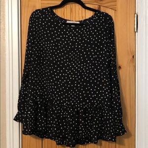 Loft Polka Dot Blouse